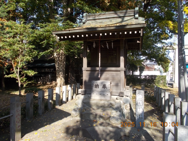 諏訪神社(二宮神社境内)の参拝記録1