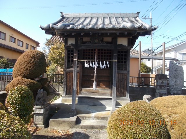 箱田稲荷神社の参拝記録(ムンクさん)