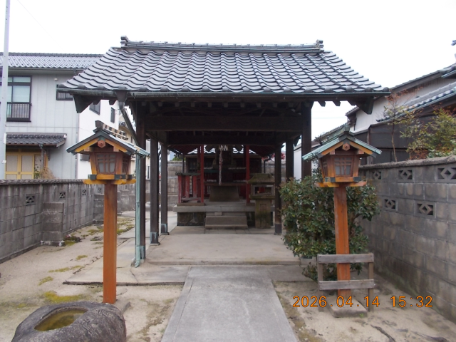 稲荷大明神の参拝記録(ムンクさん)