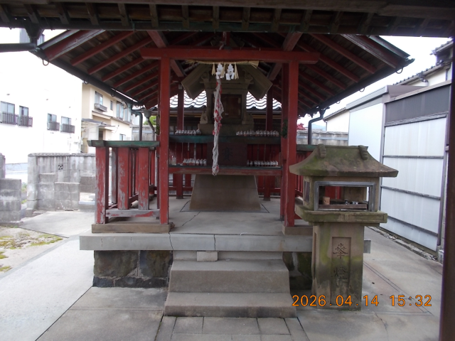 稲荷大明神の参拝記録(ムンクさん)