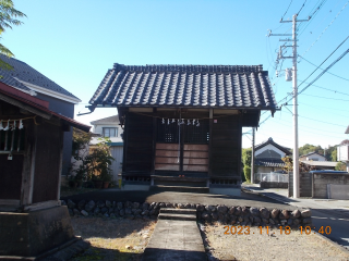 柏原白山神社の参拝記録(ムンクさん)