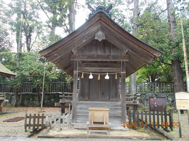 天穂日命社(出雲大社境内社)の参拝記録1