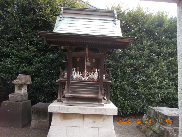 稲荷神社(春日神社)の参拝記録(ムンクさん)