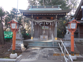 稲荷神社（六所神社境内社）の参拝記録(ムンクさん)