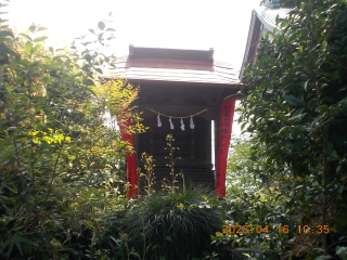 田子山稲荷大明神（田子山御嶽神社境内）の参拝記録(ムンクさん)