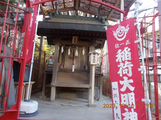 稲荷神社(小岩神社境内社)の参拝記録(ムンクさん)