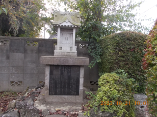 河岸方稲荷（宝珠花神社境内社）の参拝記録(ムンクさん)