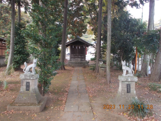 稲荷神社（笹井白鬚神社境内）の参拝記録(ムンクさん)