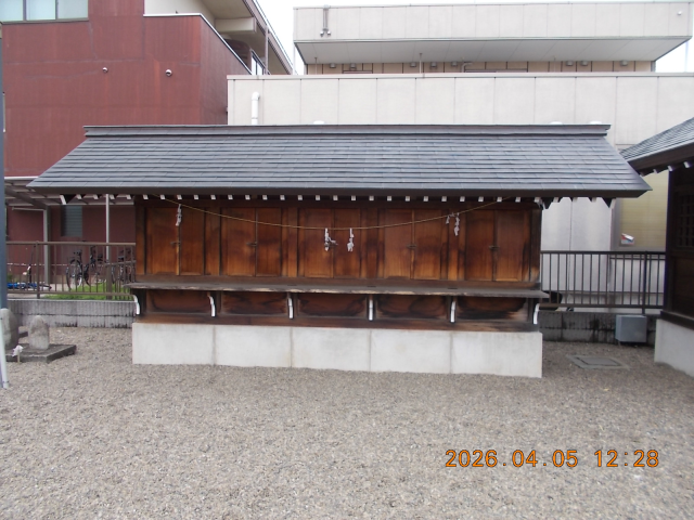 合祀社(愛宕神社境内)の参拝記録1