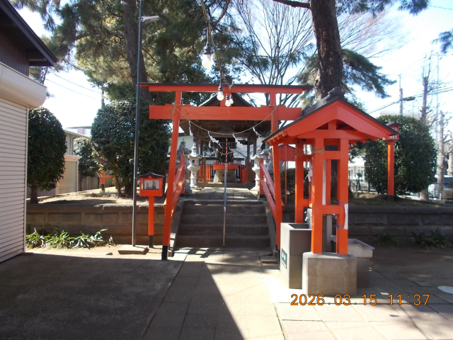 江戸川台稲荷神社の参拝記録(ムンクさん)