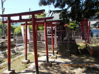 稲荷社（上高野神社境内）の参拝記録(ムンクさん)