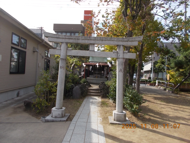 浅間神社（押切稲荷神社境内）の参拝記録1