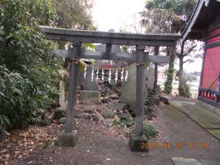 御嶽山岩戸神社（稲荷大明神境内）の参拝記録1