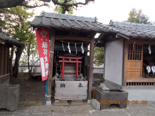 稲荷社（木曽根氷川神社境内）の参拝記録1