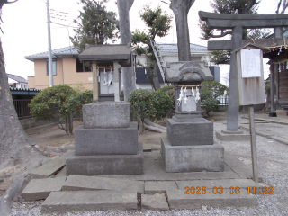 天神社（谷中稲荷神社境内）の参拝記録(ムンクさん)