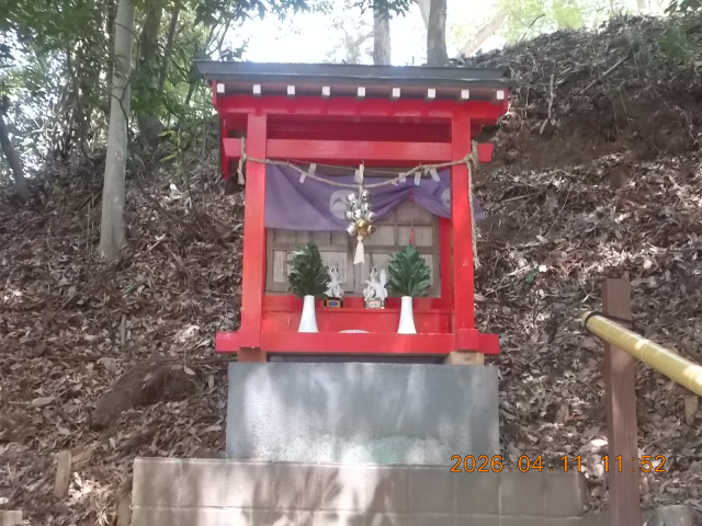 稲荷社（お鷹の道・真姿の池）の参拝記録(ムンクさん)