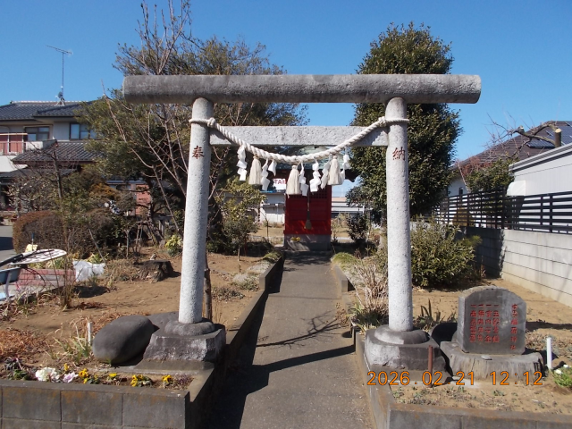 中妻稲荷神社の参拝記録1