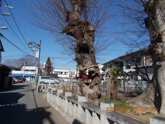 欅稲荷神社（桶川稲荷神社境内）の参拝記録(ムンクさん)