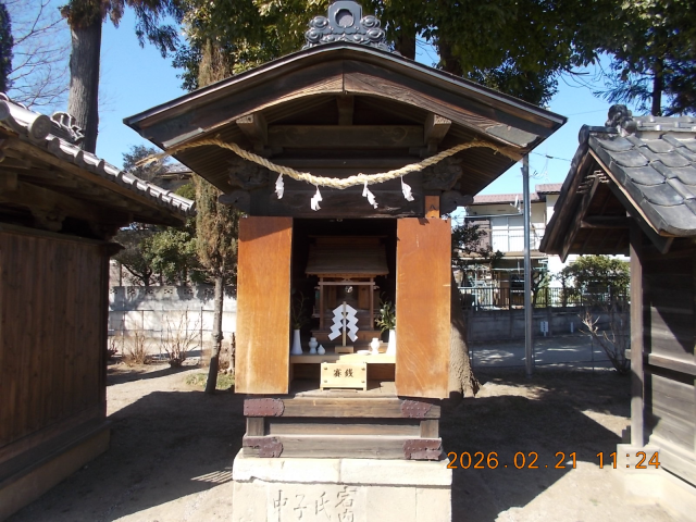 八雲神社（桶川稲荷神社境内）の参拝記録1
