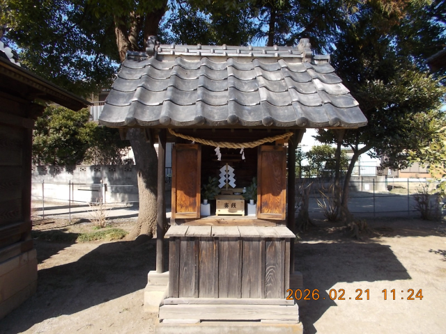 阿夫利神社（桶川稲荷神社境内）の参拝記録1