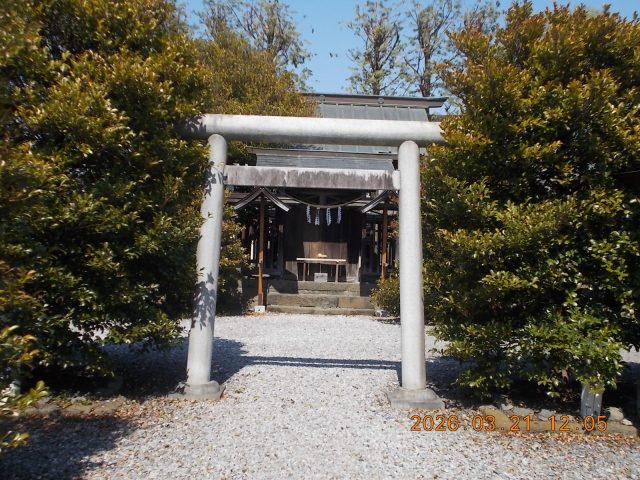 井上神社の参拝記録(ムンクさん)
