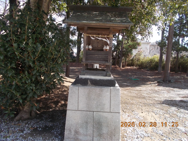 稲荷神社（八幡神社境内）の参拝記録1