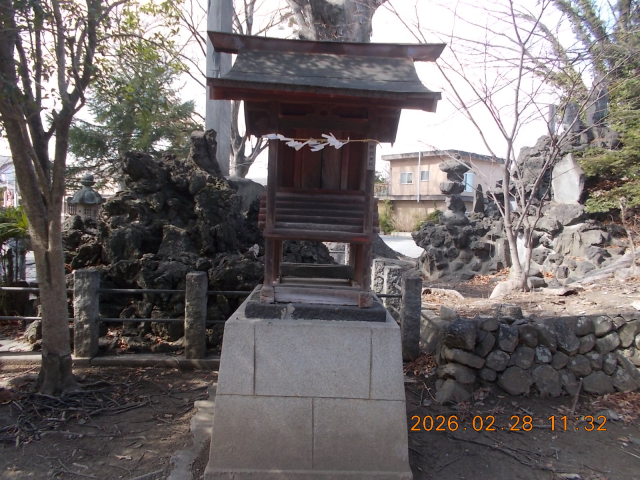 諏訪神社（八幡神社境内）の参拝記録1