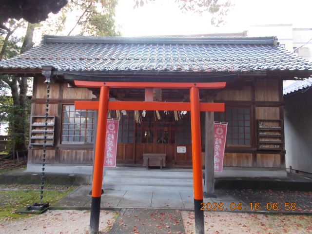 稲荷神社（加茂神社天満宮境内）の参拝記録1
