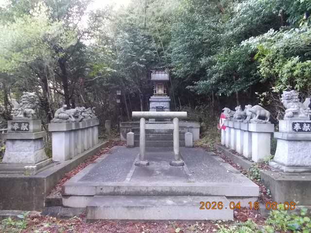 境内社（深浦神社境内）の参拝記録1