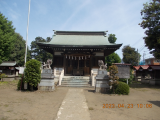 岡氷川神社の参拝記録(ムンクさん)