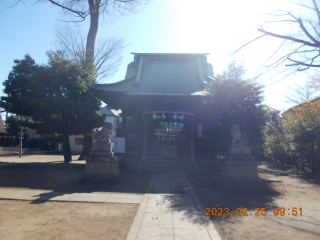 野火止氷川神社の参拝記録(ムンクさん)