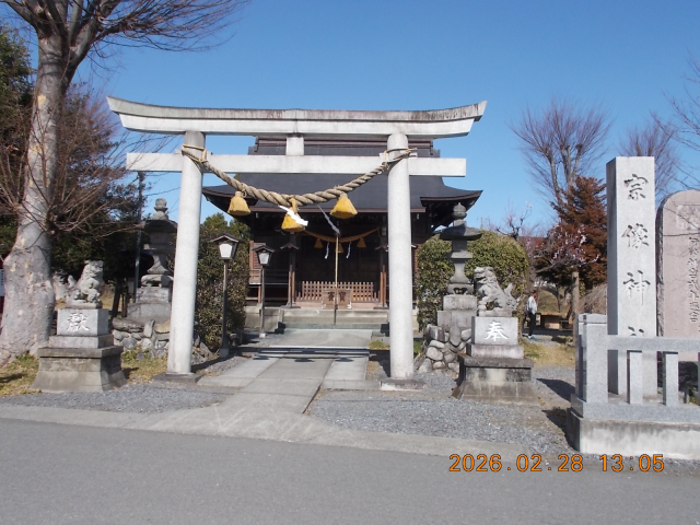 宗像神社（寄居町藤田）の参拝記録1