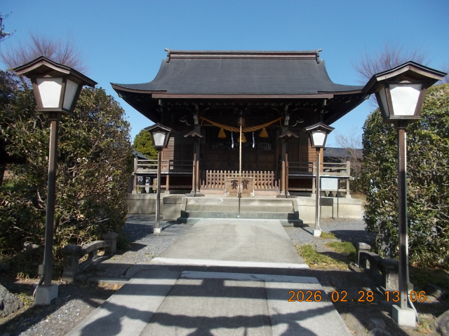 宗像神社（寄居町藤田）の参拝記録(ムンクさん)