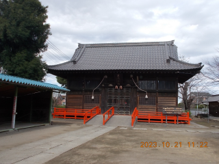 西金野井香取神社の参拝記録(ムンクさん)