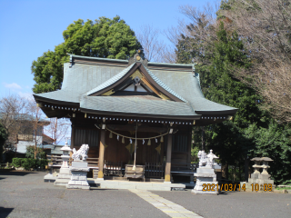 氷川神社の参拝記録(ムンクさん)