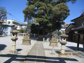 小村田氷川神社の参拝記録(ムンクさん)