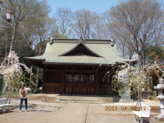 氷川神社の参拝記録(ムンクさん)