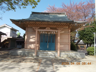 大戸氷川神社の参拝記録(ムンクさん)