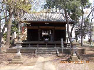 八王子神社の参拝記録(ムンクさん)