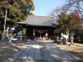 田島氷川神社の参拝記録(ムンクさん)