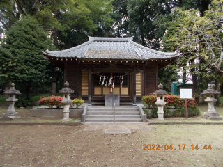 氷川神社(上野田)の参拝記録(ムンクさん)