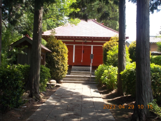 安行氷川神社の参拝記録(ムンクさん)