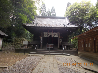 子ノ神氷川神社の参拝記録(ムンクさん)