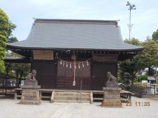 氷川神社の参拝記録(ムンクさん)