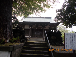 下ノ氷川神社の参拝記録(ムンクさん)