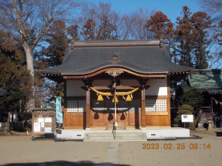 大和田氷川神社の参拝記録(ムンクさん)