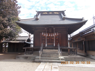 西堀氷川神社の参拝記録(ムンクさん)