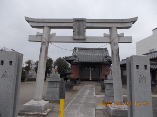 下新田稲荷神社の参拝記録1