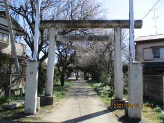 天神氷川八幡合社の参拝記録2
