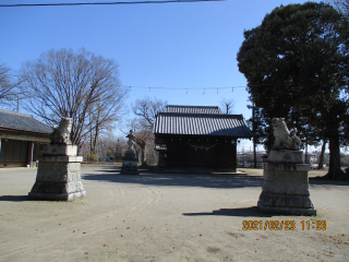 天神氷川八幡合社の参拝記録(ムンクさん)